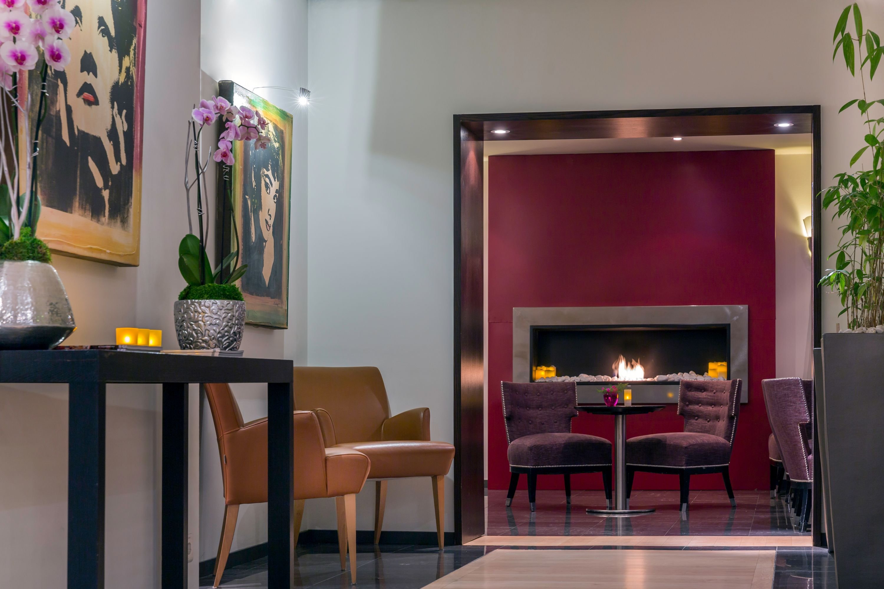 Lobby at Auteuil Hotel, GENEVA