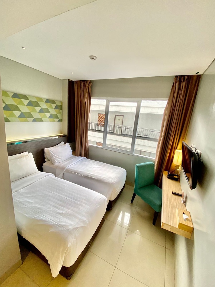 Deluxe, Twin Beds, Hotel View