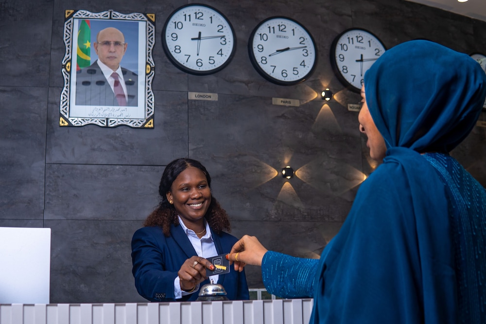 Lobby at Fasq Hotel Nouakchott, NOUAKCHOTT