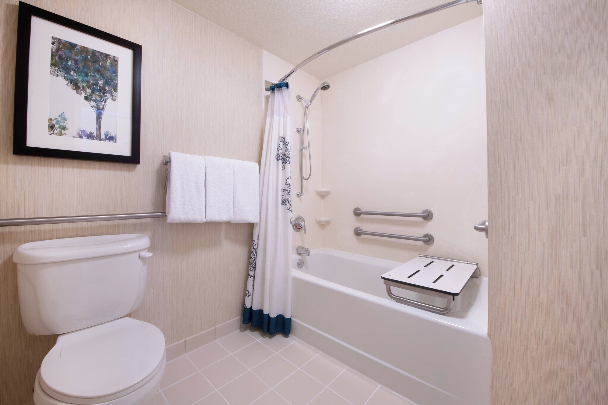 استوديو بسرير كوين مع أريكة لذوي الإعاقة، Residence Inn by Marriott Newark Silicon Valley 3/3