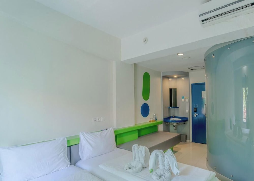 غرفة بسرير مزدوج، POP! HOTEL Kuta Beach 2/10
