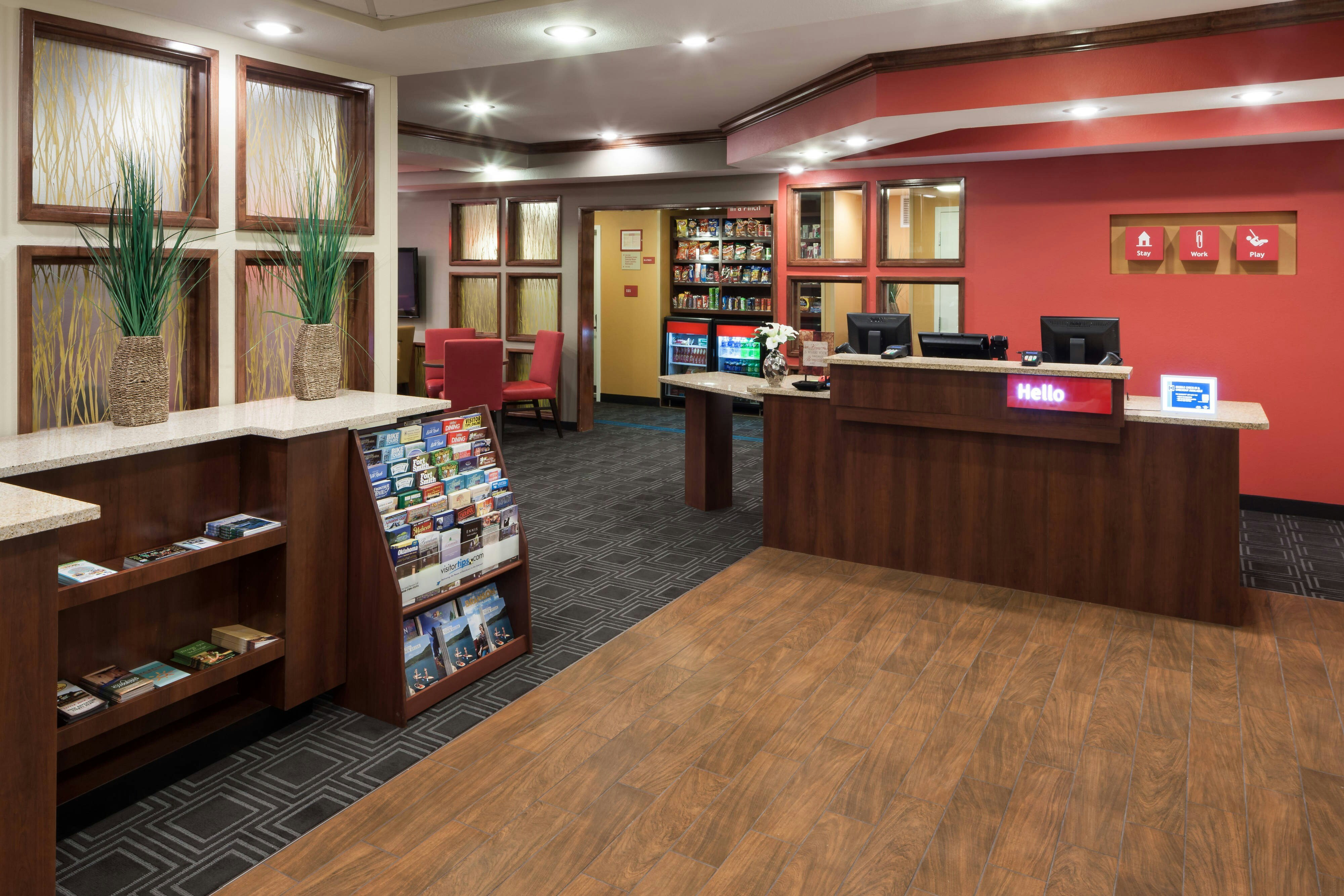 Lobby at TownePlace Suites Little Rock West, LITTLE ROCK - AR