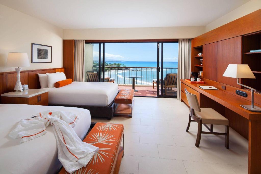 Renovated, Guest Room, Deluxe, 2 Double Beds, Ocean Front, Balcony, Main Tower