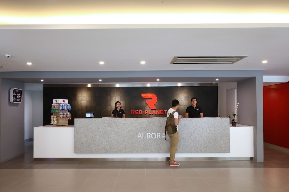 Lobby at Red Planet Cubao Aurora Boulevard, QUEZON CITY