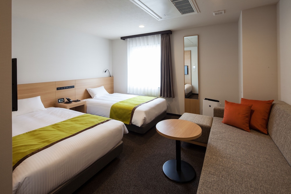 Standard, Twin Beds, Sofa, Ys Hotel Asahikawa Ekimae 2/3