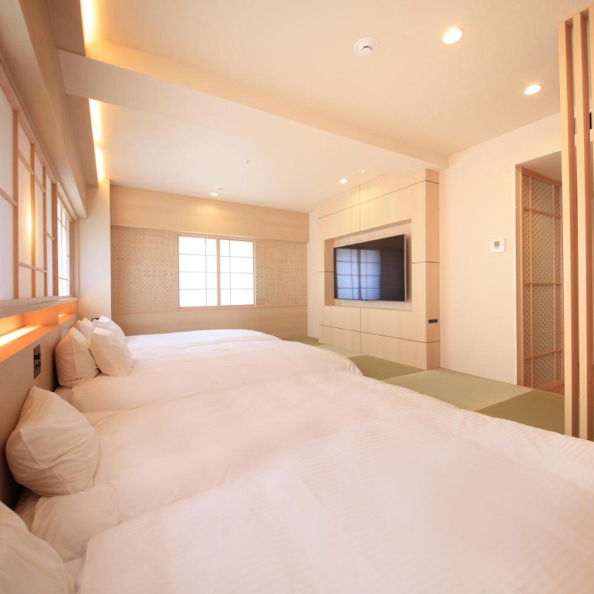 غرفة يابانية رباعية للمدخنين، RICHMOND HOTEL KAGOSHIMA KINSEICHO 3/10