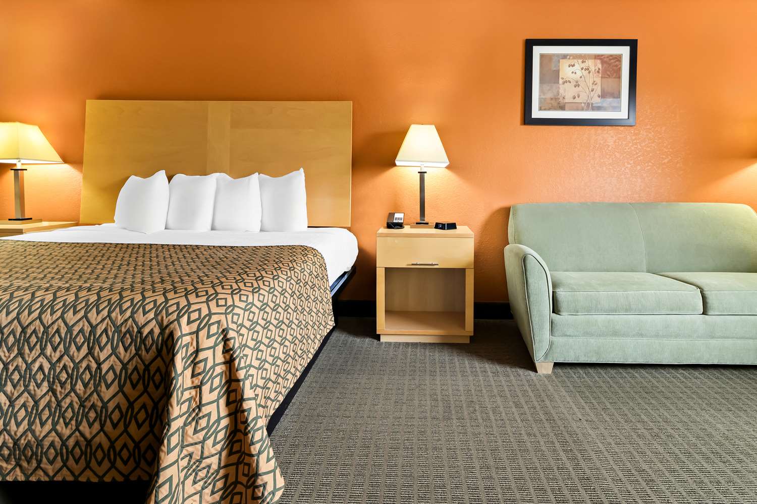 Room, King Bed, Sofa