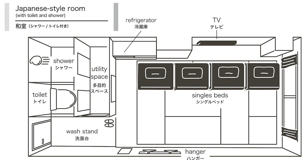 Hotel Plus Hostel SAPPORO 50/64