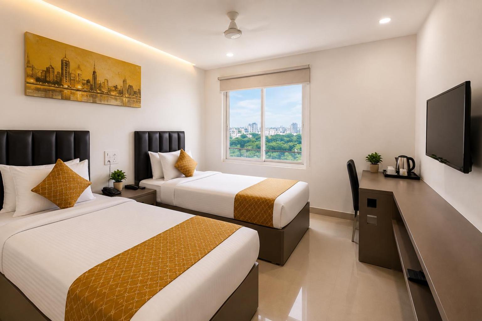 Economy, Twin Beds