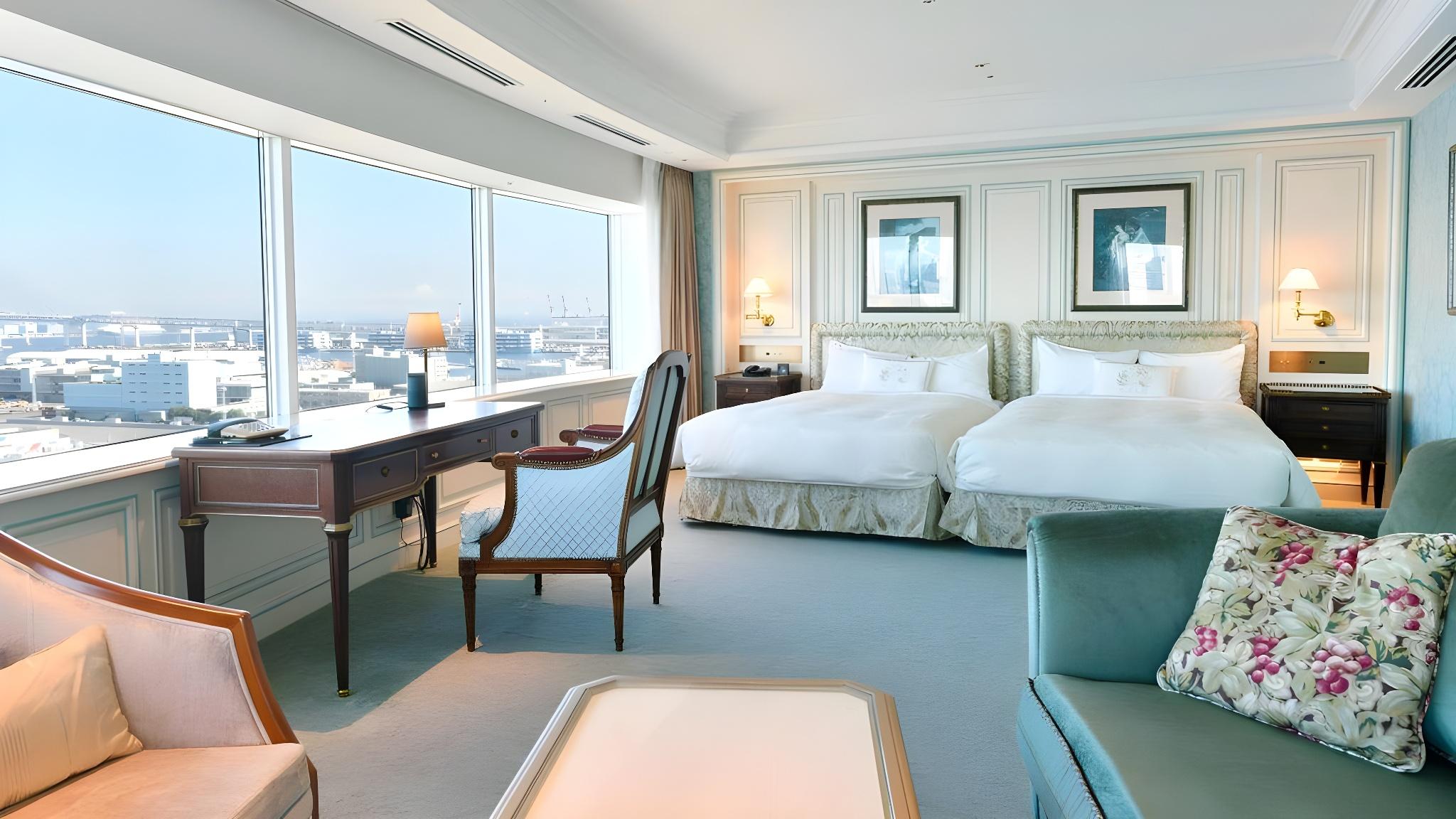 Semi Room, Hollywood, Tower, Junior Suite, Twin Beds, Ocean View