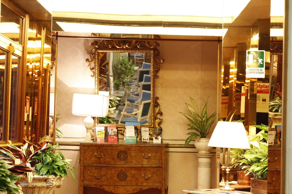 Lobby at Hotel Eliseo, ROME