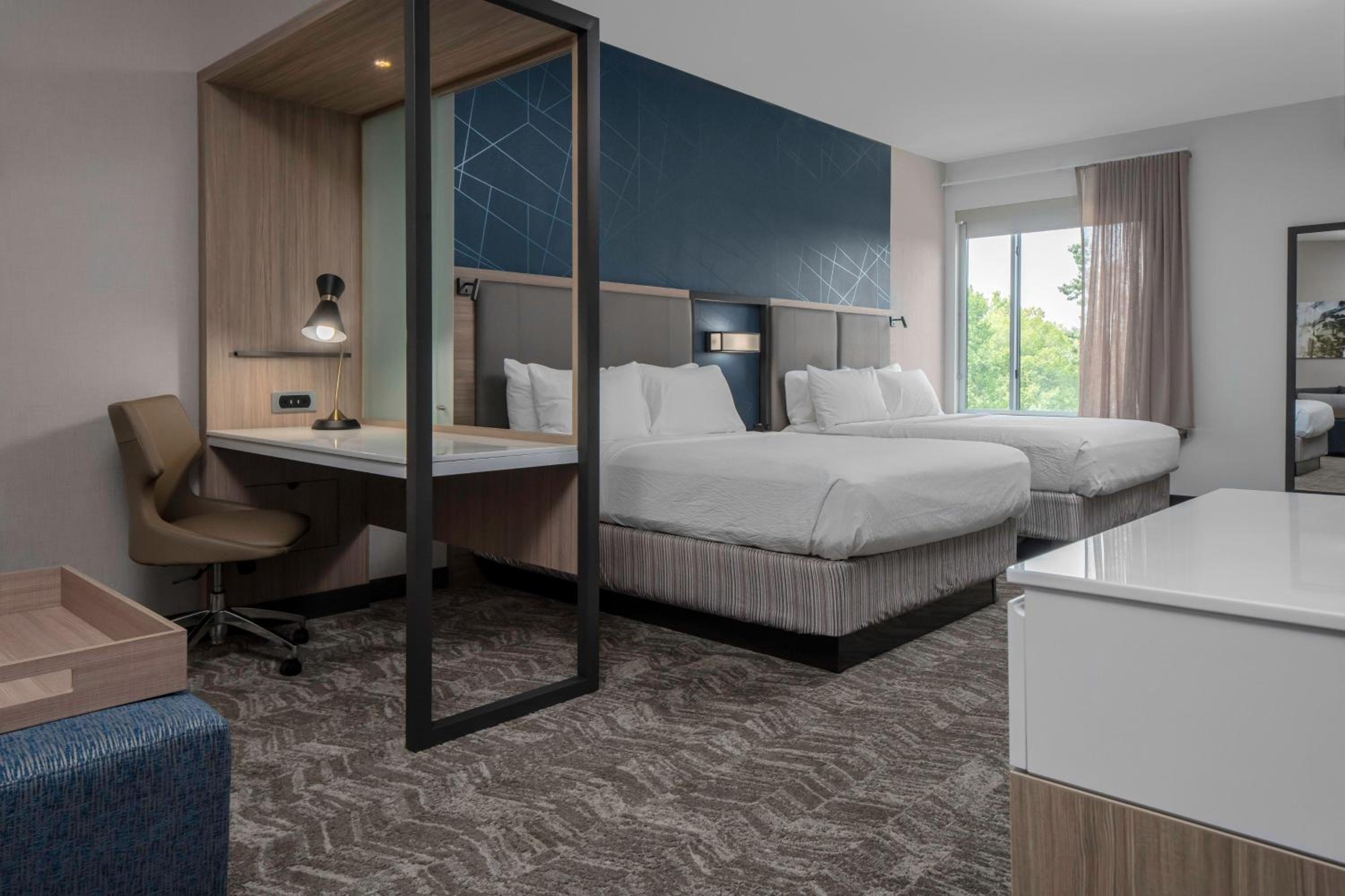 جناح بسريرين كوين مع سرير سحّاب إضافي، SpringHill Suites by Marriott Charlotte Huntersville 4/5