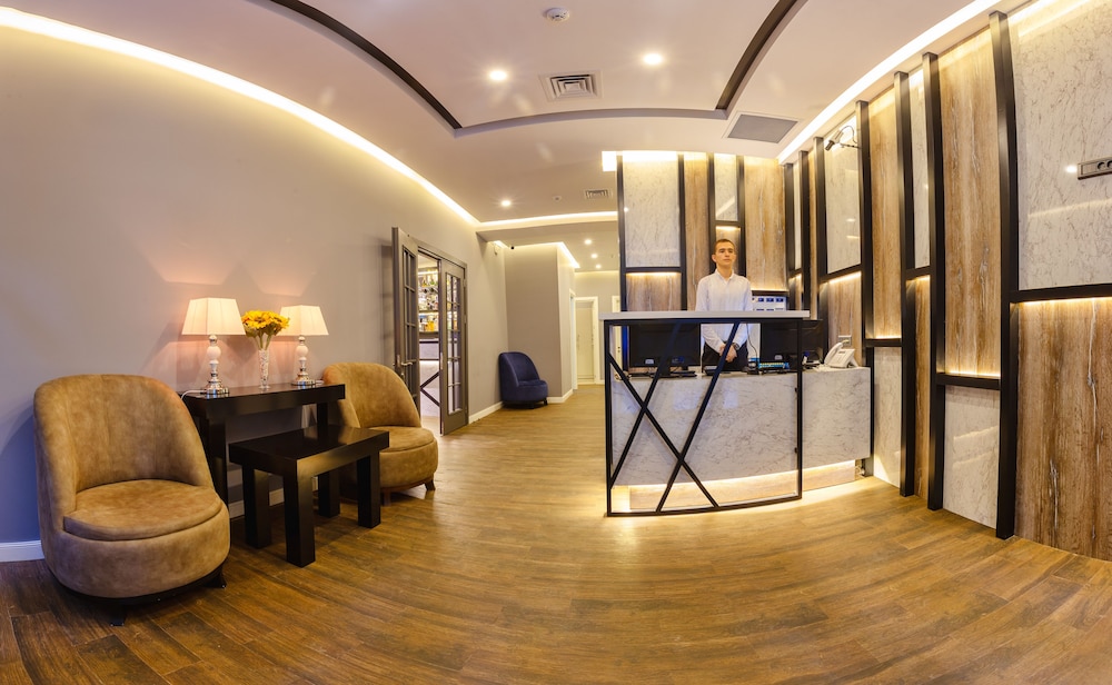 Lobby at Aksent Hotel, BAKU