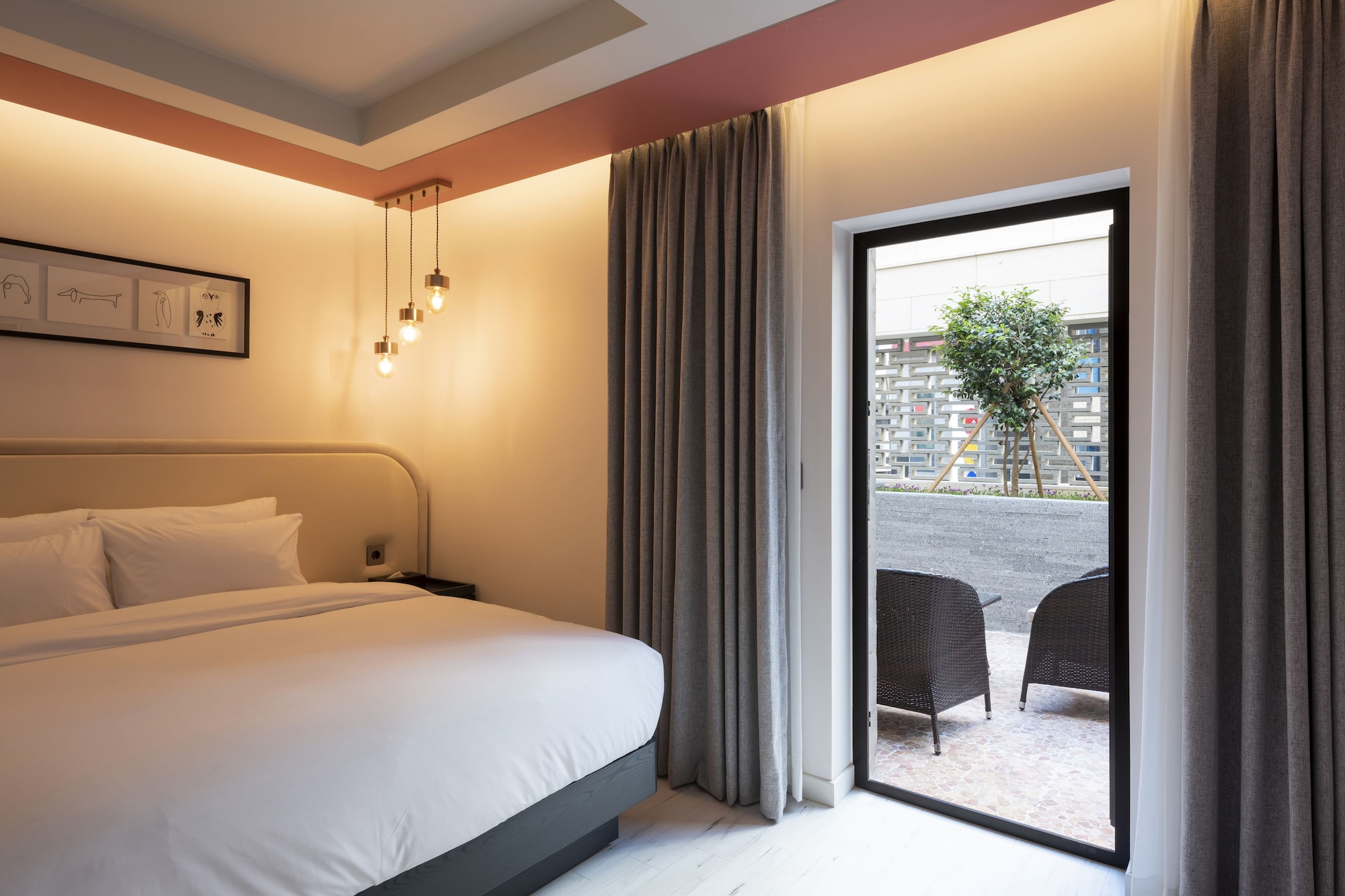 Garden, Premier, Double Bed
