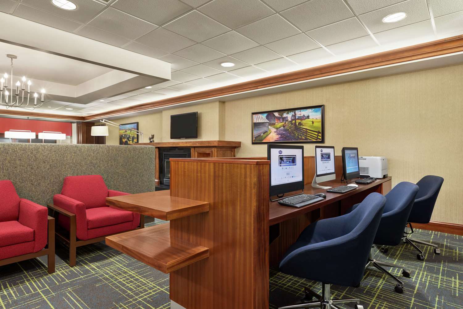 work area