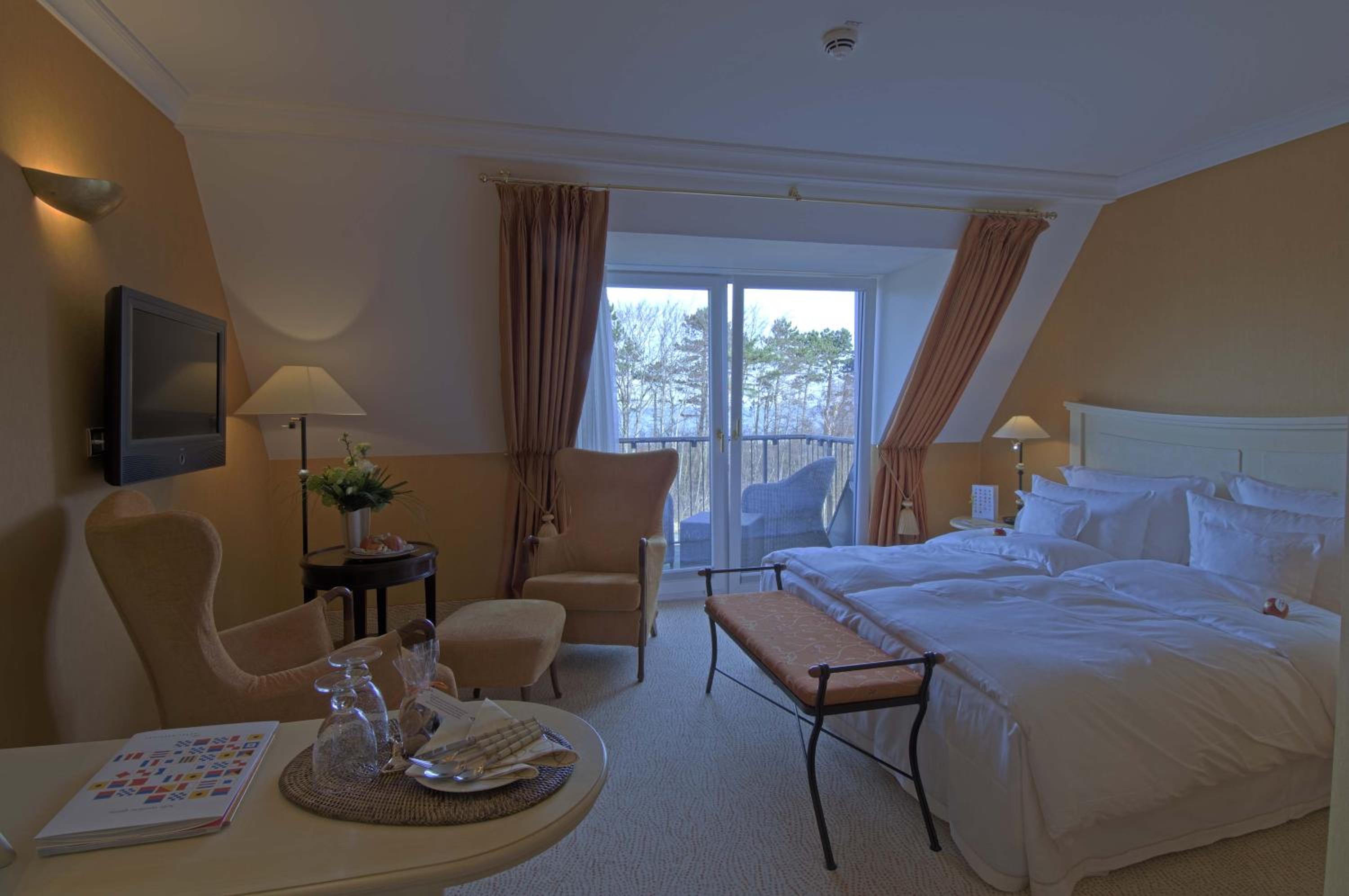 غرفة ديلوكس بسرير مزدوج بشرفة، Hotel Meerlust 10/10