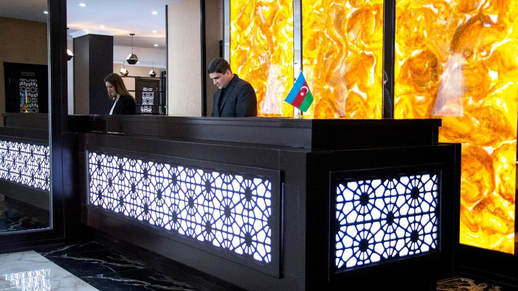 Lobby at Corniche Hotel Baku, BAKU