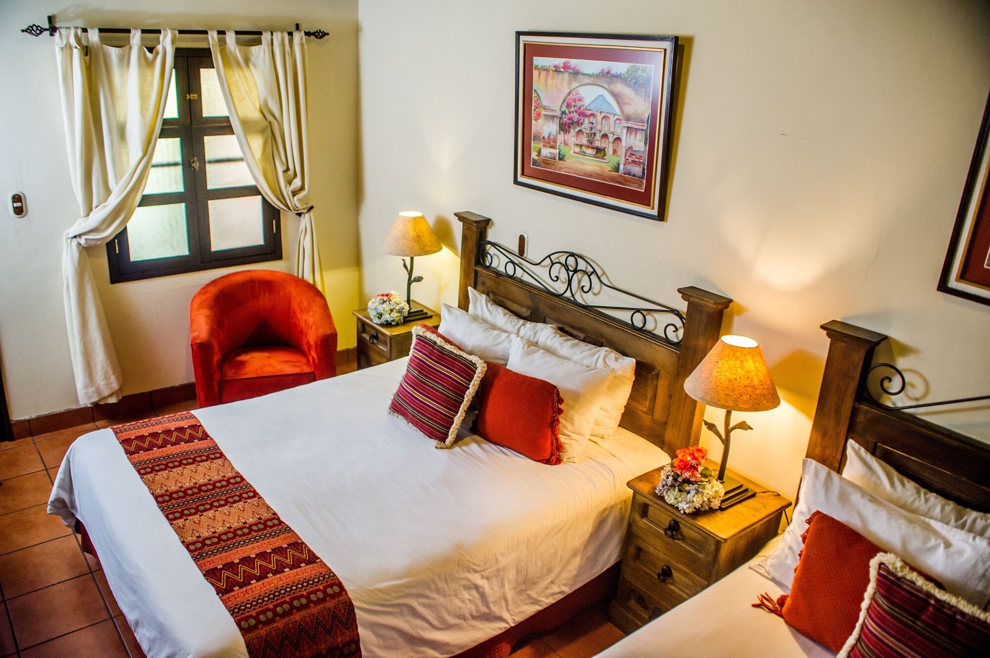 DELUXE, DOUBLE BED, PRIVATE BATHROOM, COURTYARD AREA