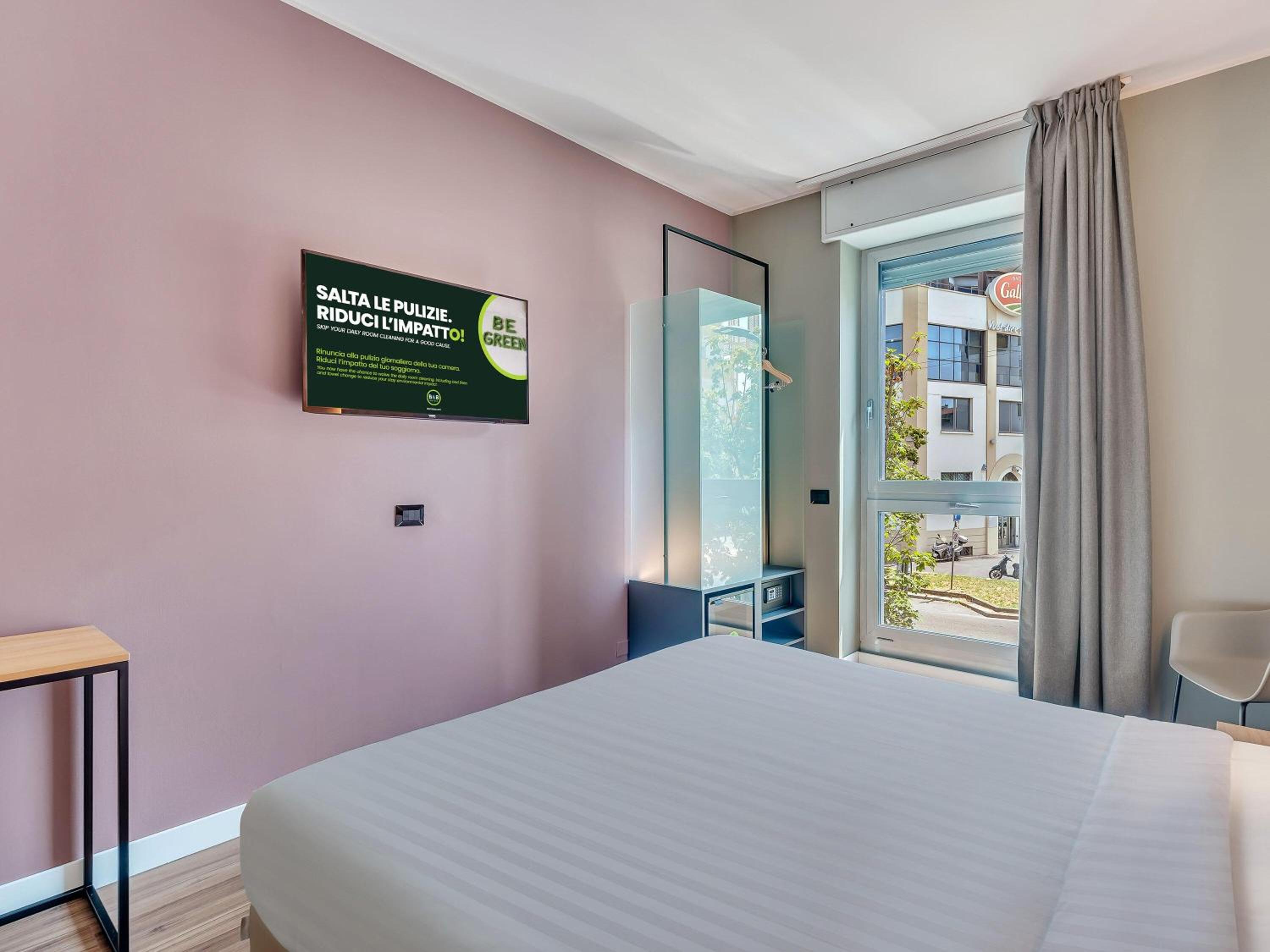 غرفة بسرير كوين، B&B Hotel Milano Portello 3/10