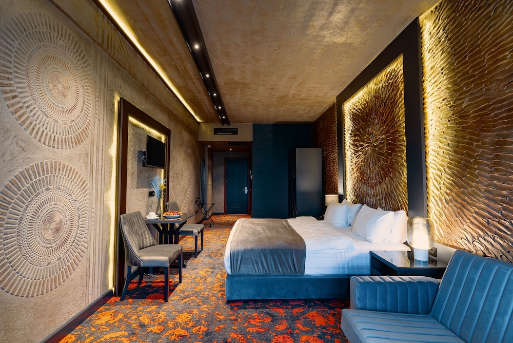 غرفة ديلوكس بسرير مزدوج أو سريرين منفصلين بإطلالة على البحر، Tapis Rouge Design Boutique Hotel 9/10