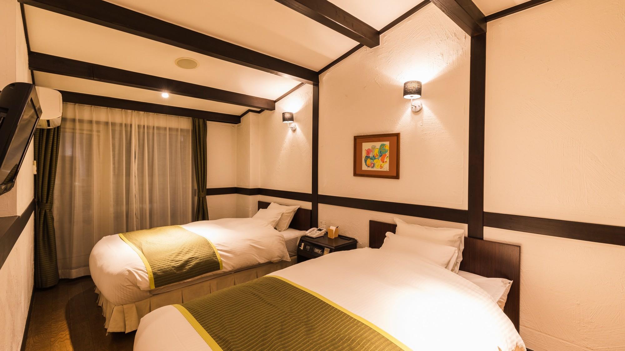 Comfort, Twin Beds, Mountain View, Hot Spring Bath