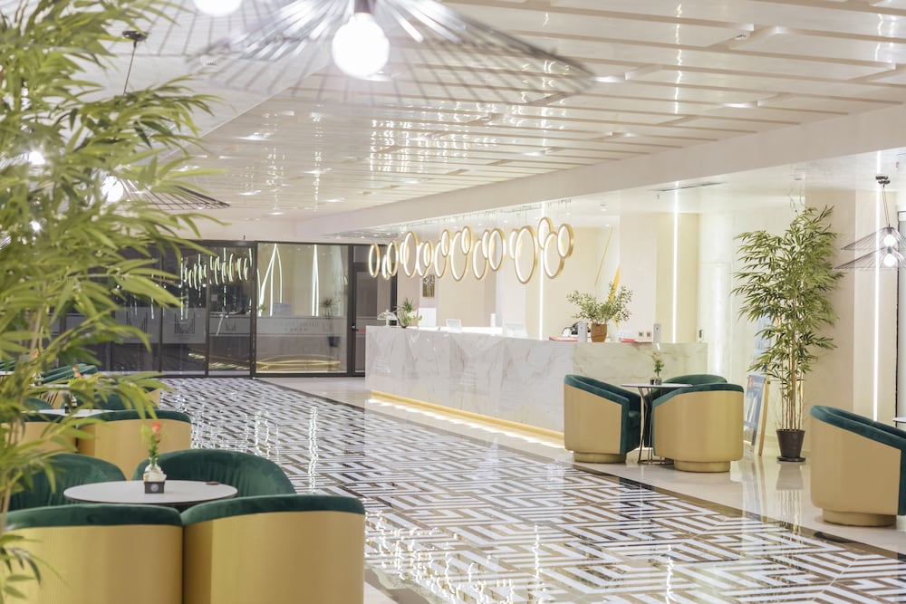 Lobby at Gloria Palace Hotel, Golem
