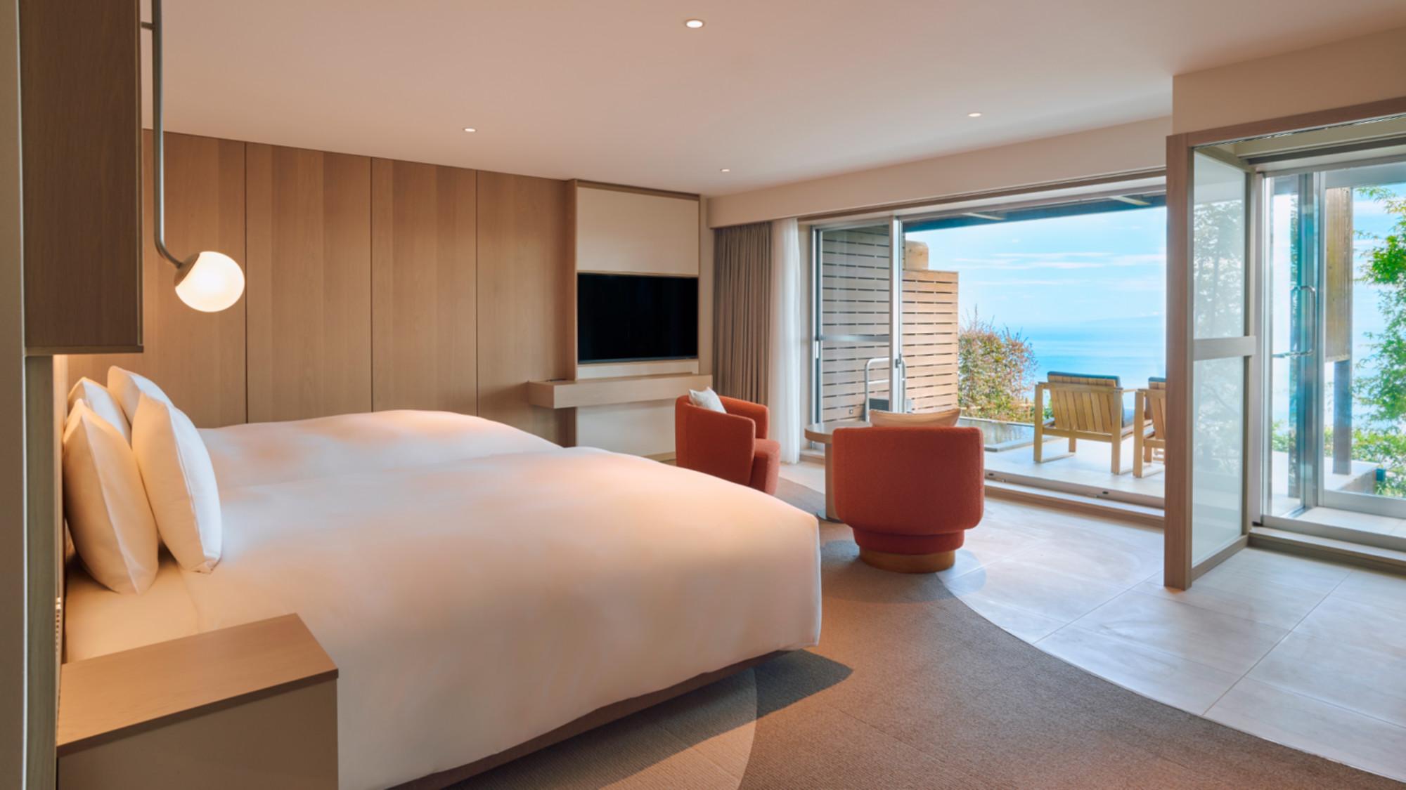 Standard, Twin Beds, Mountain View, Ocean View, Night View