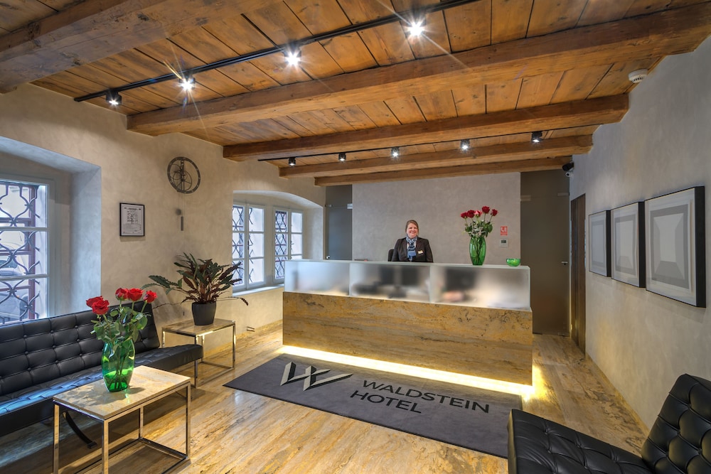 Lobby at Waldstein Hotel, PRAGUE