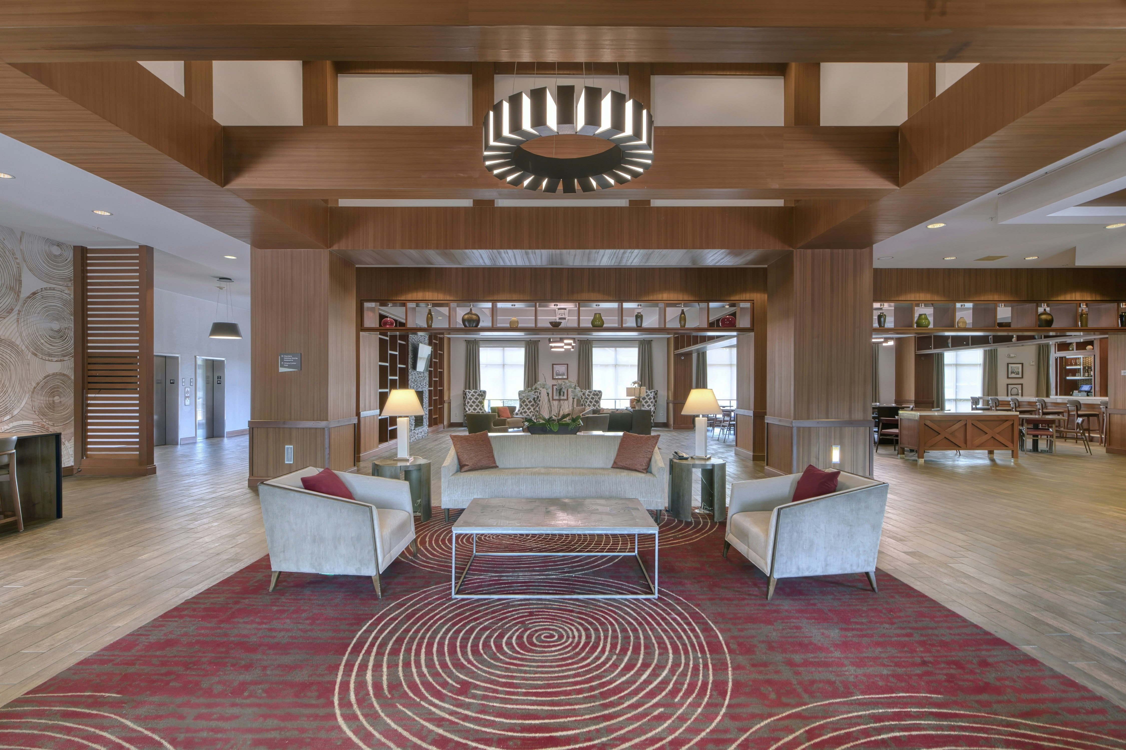 Lobby at DOUBLETREE BY HILTON RALEIGH CARY, CARY - NC