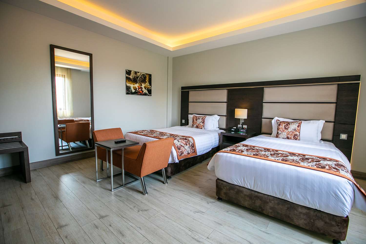 Room at The Athena Hotel, KAMPALA