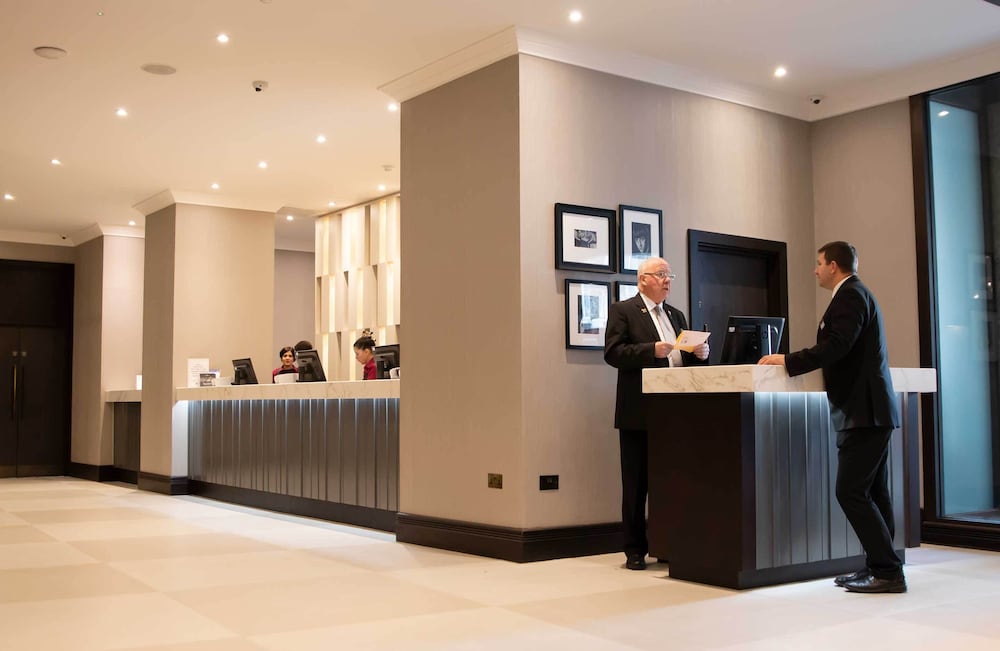 Lobby at President Hotel, LONDON