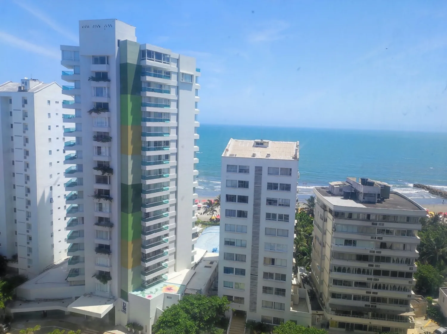 Apartamento Laguito Bocagrande Vista al Mar 3/17