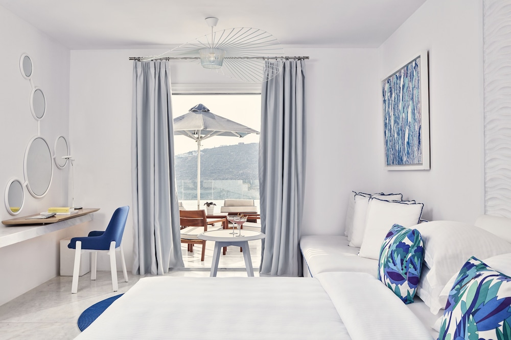Grand, Blue, King Bed, Sofa, Private Pool