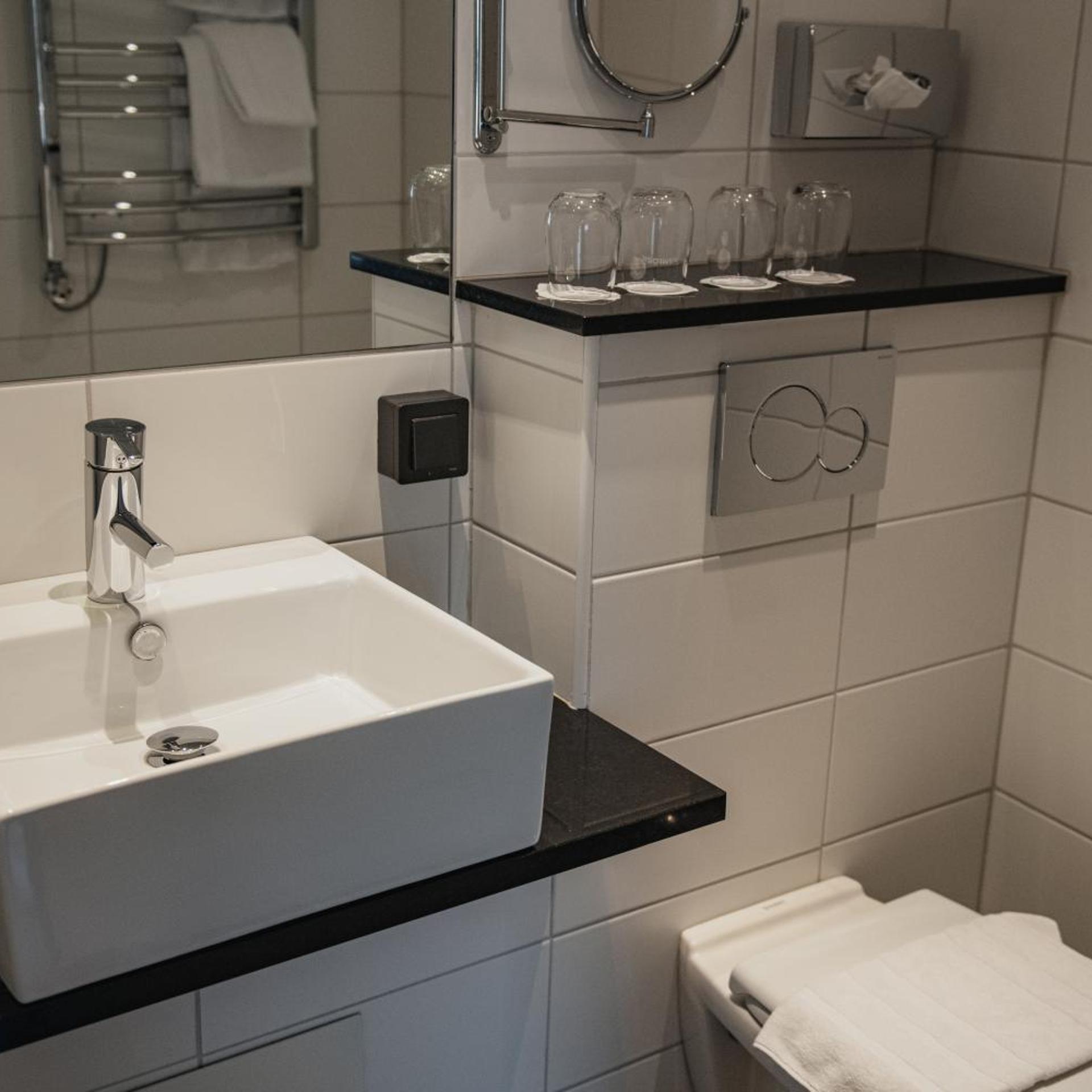 غرفة ديلوكس بسرير مزدوج، Home Hotel Slottsparken 3/4