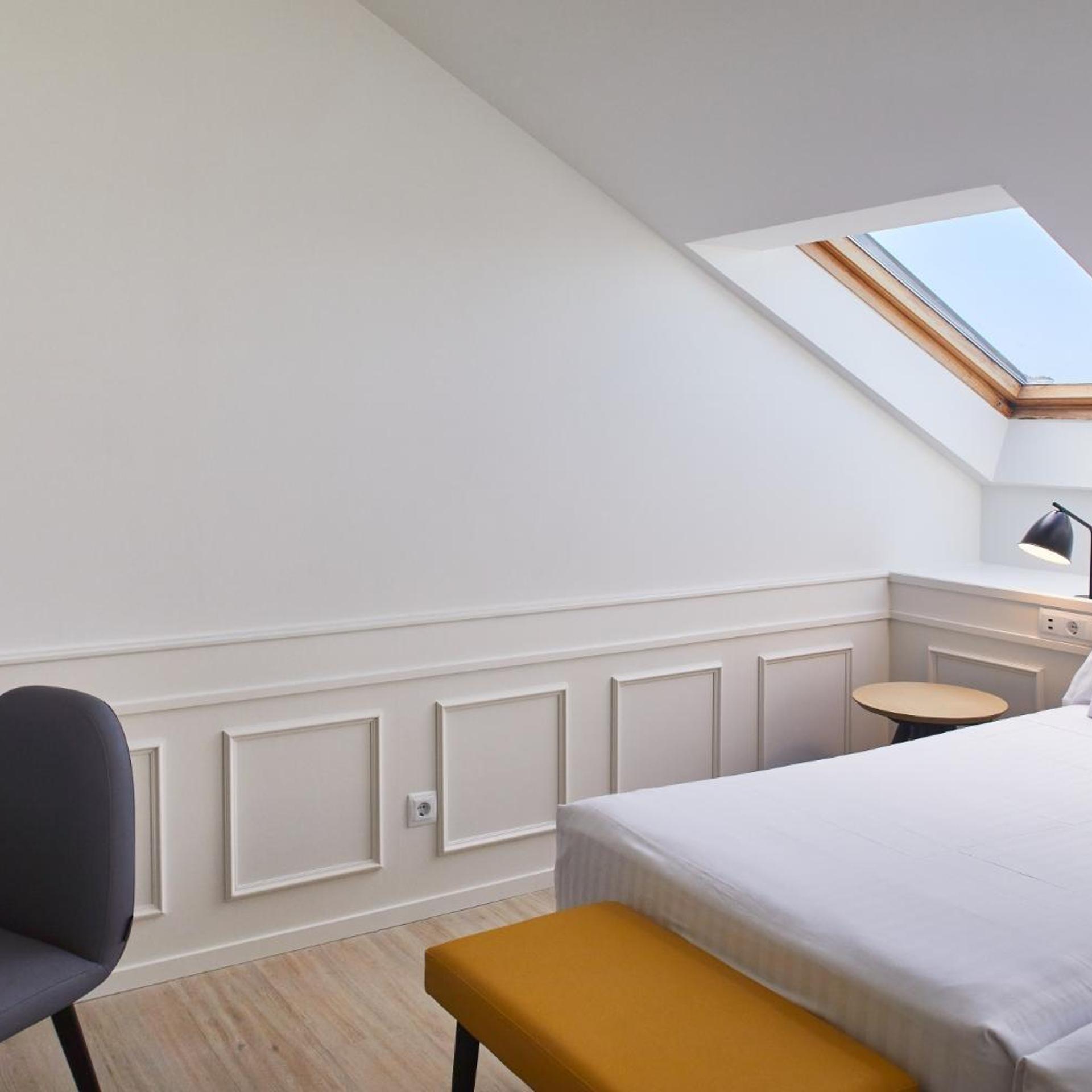 Room, Double Bed, Sea View, Attic