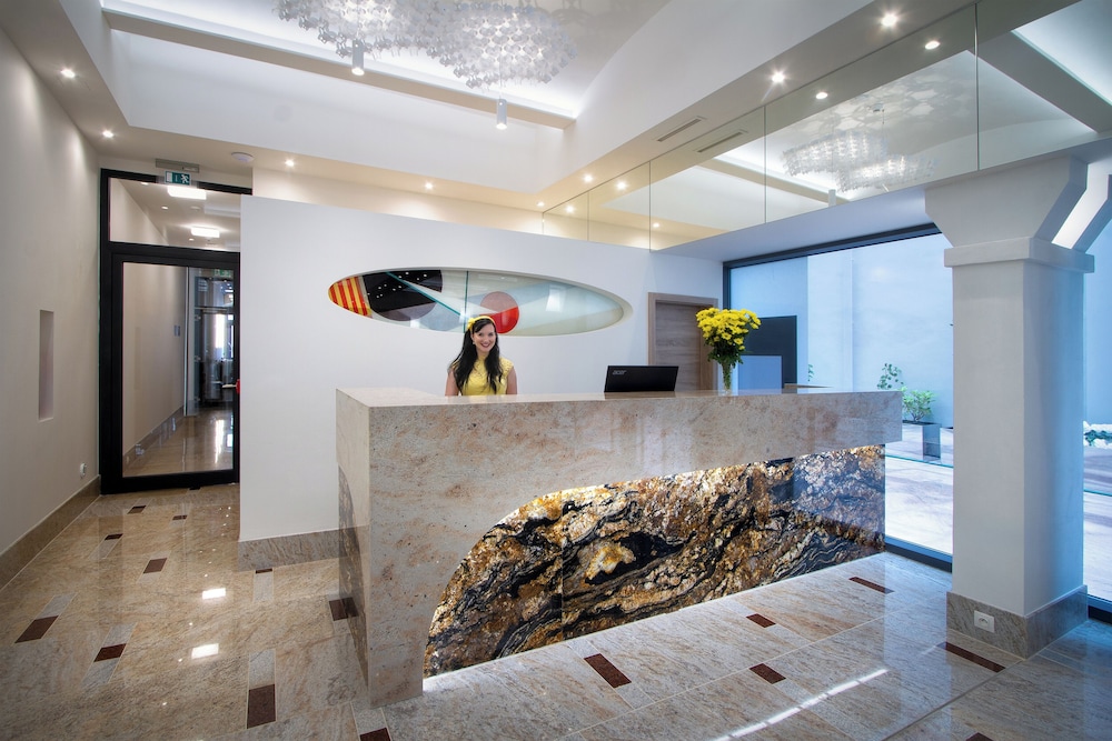 Lobby at Hotel Essence, PRAGUE