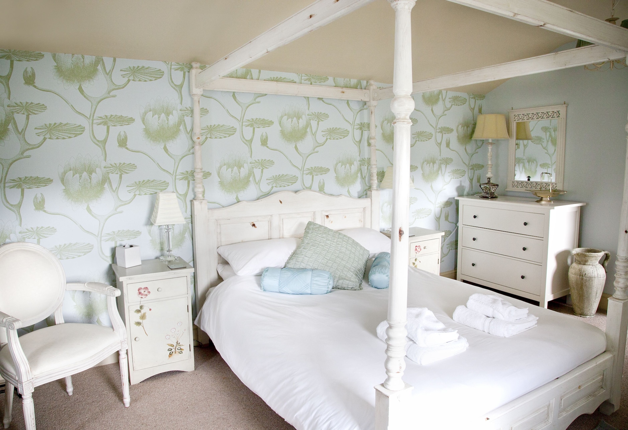 Superior, Double Bed, Bath and Shower