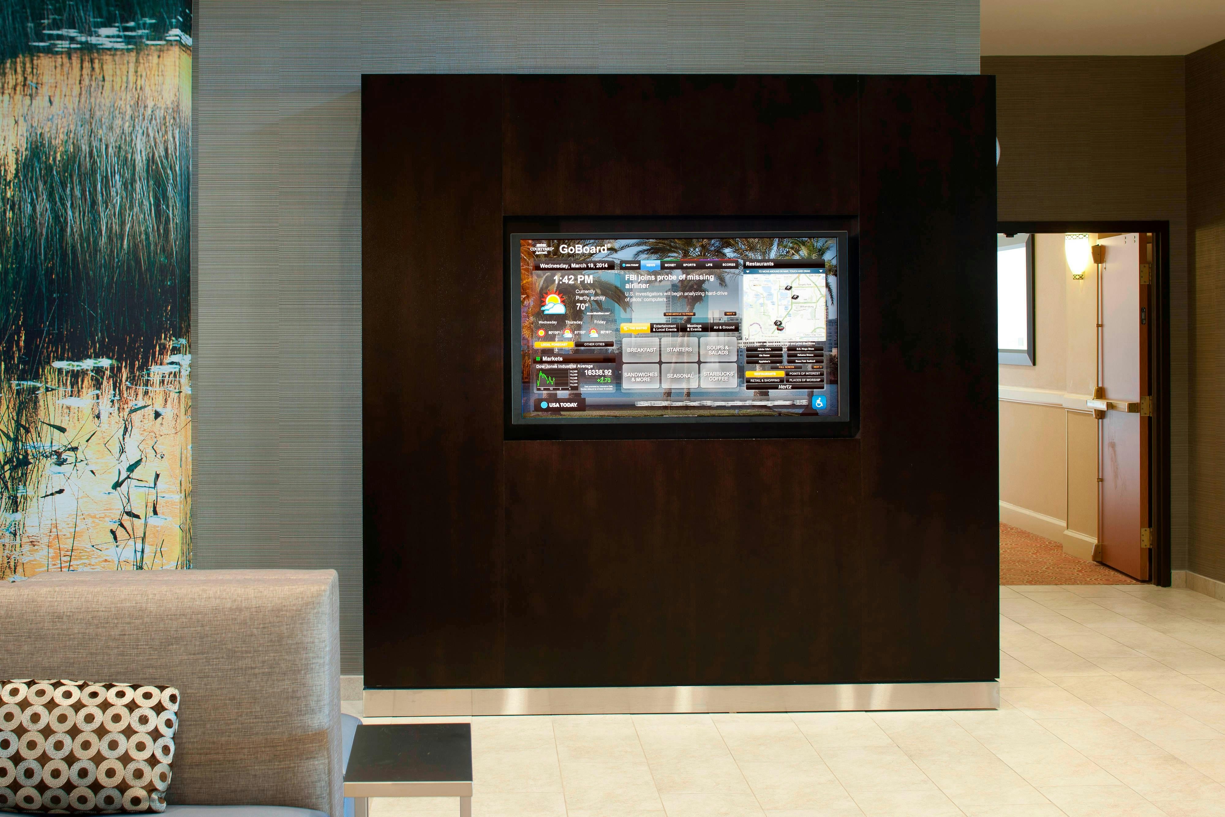 Lobby at Courtyard by Marriott Orlando Lake Buena Vista in the Marriott Village, ORLANDO - FL
