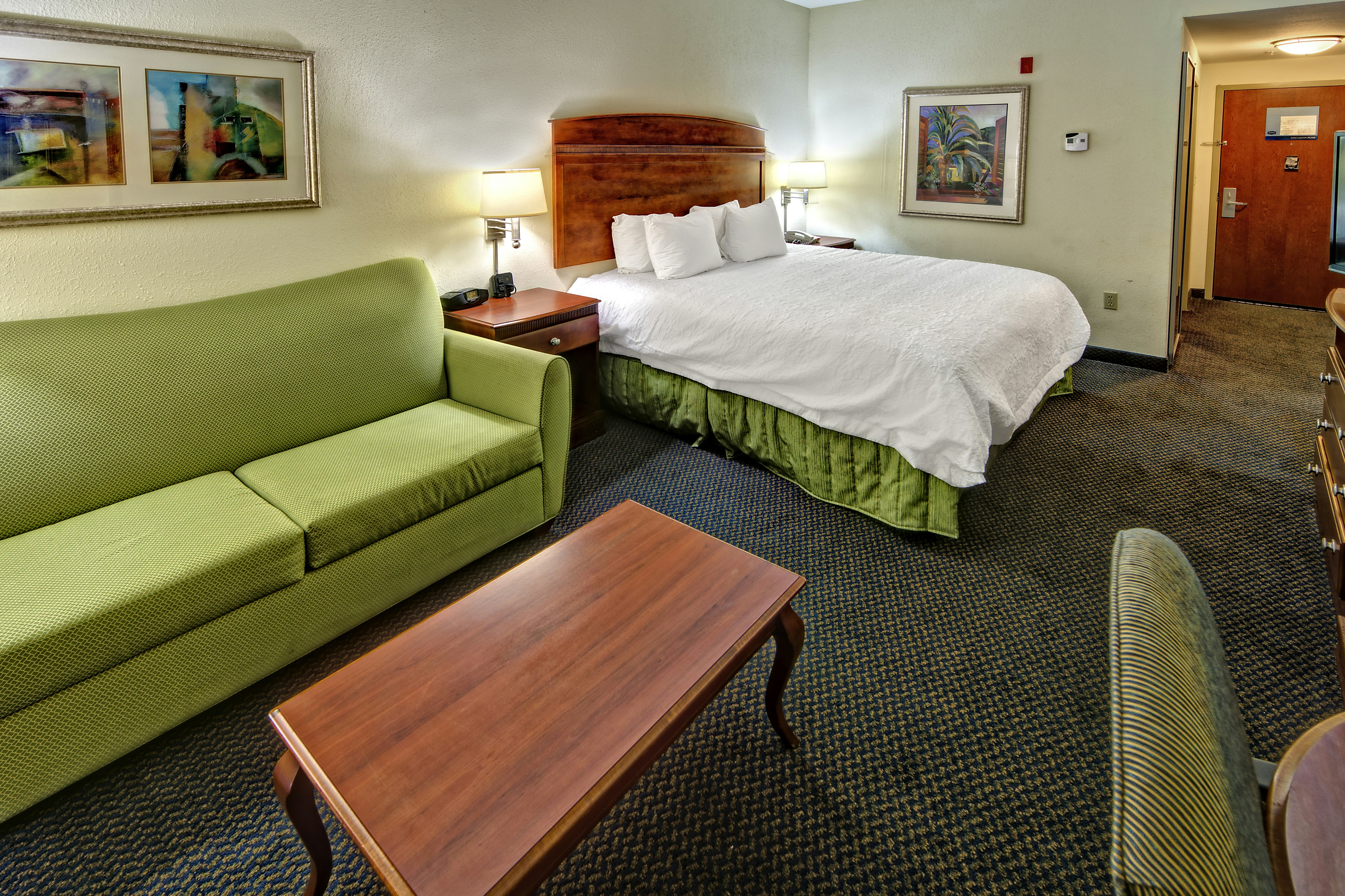Study, King Bed, Sofa