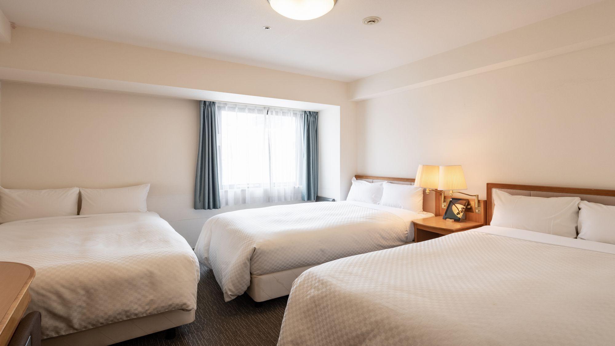Semi Room, Triple, 3 Semi Double Beds