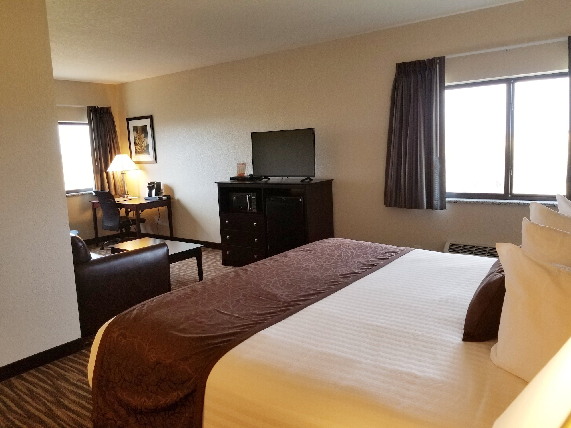 جناح تنفيذي بسرير كينج مع أريكة، Cobblestone Inn and Suites Maryville 10/10