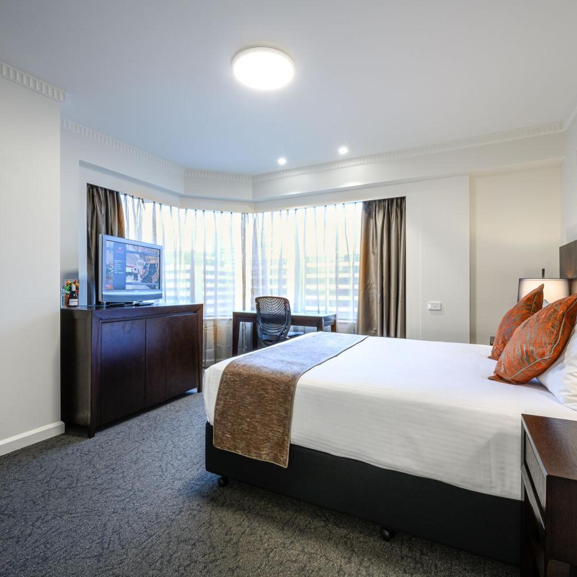 غرفة تنفيذية بسرير كينج وسرير كوين، Hotel Grand Chancellor Adelaide 3/6