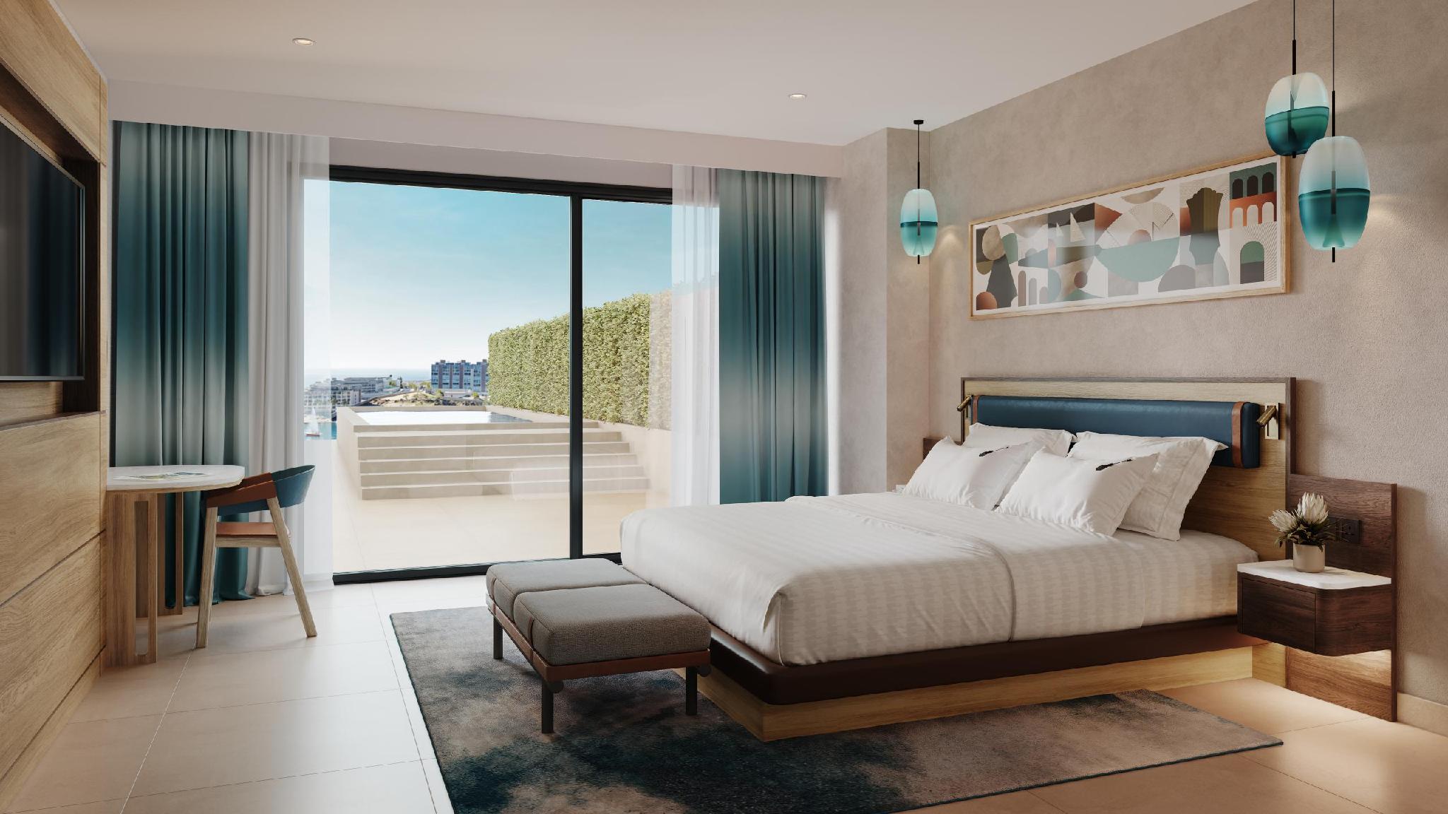 Rock, Club, Suite, King Bed