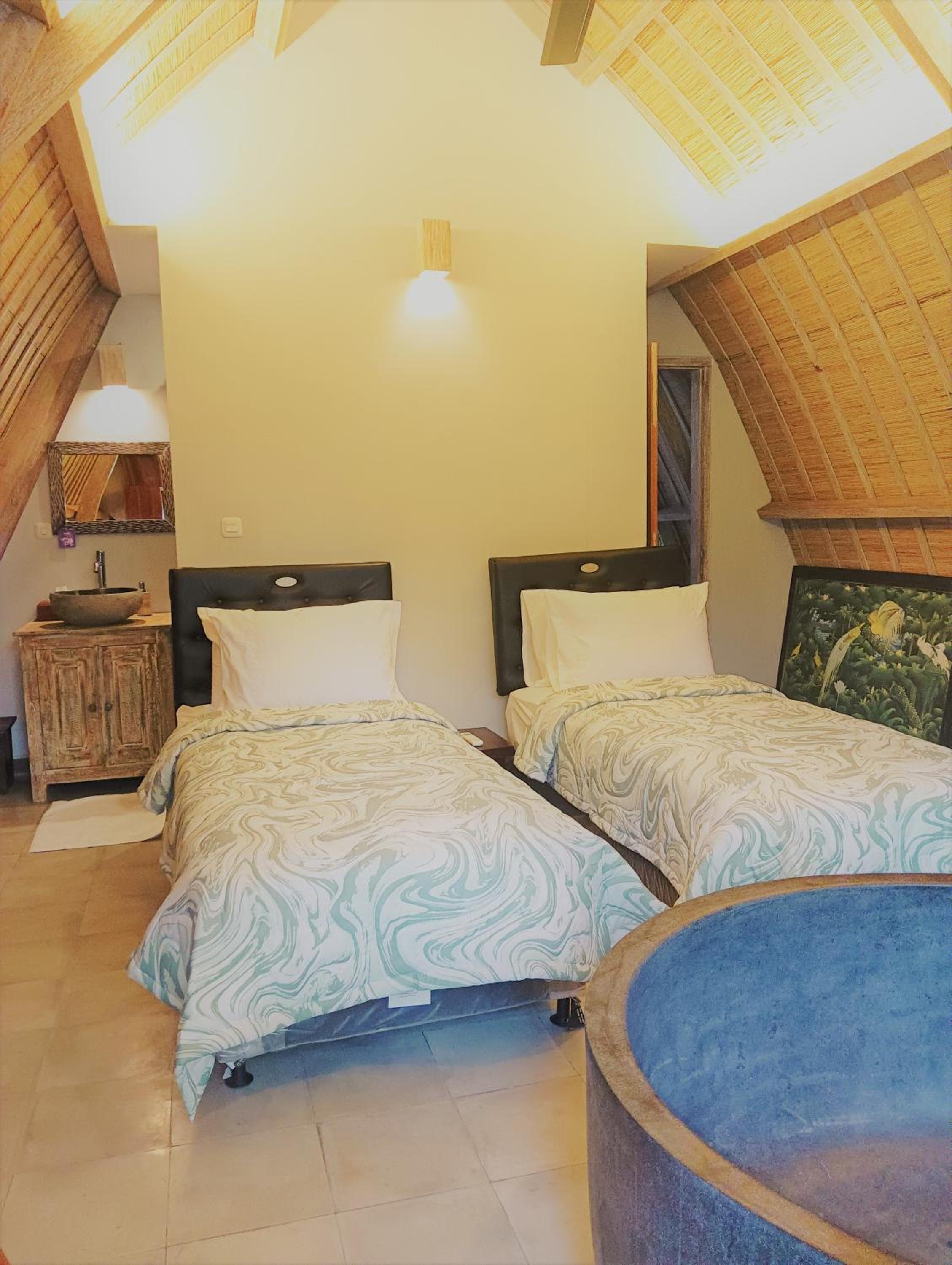 Room, Twin Beds, Balcony, Ubad Retreat 6/8