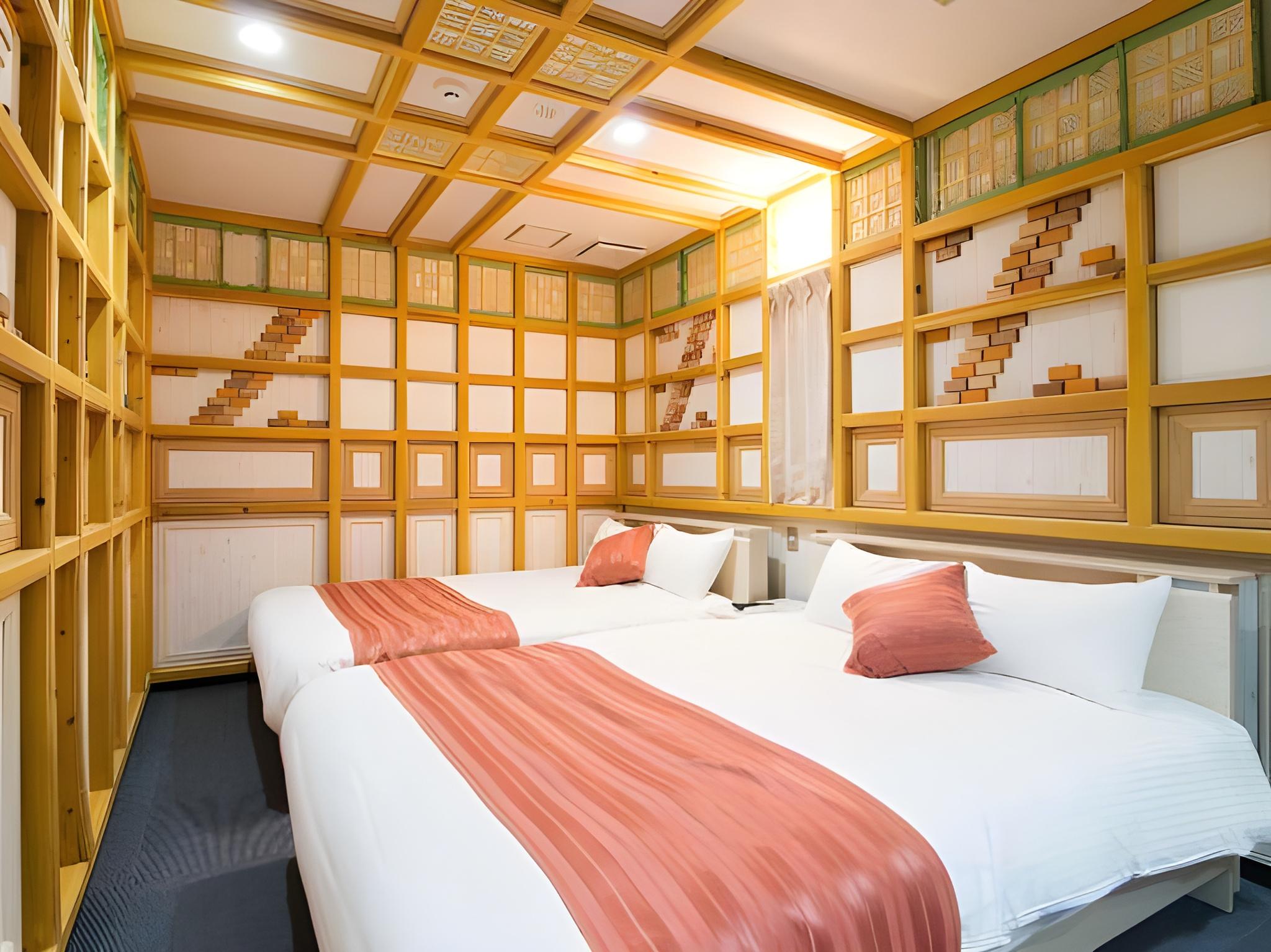 Semi Room, Standard, 1 Double and 1 Single Bed