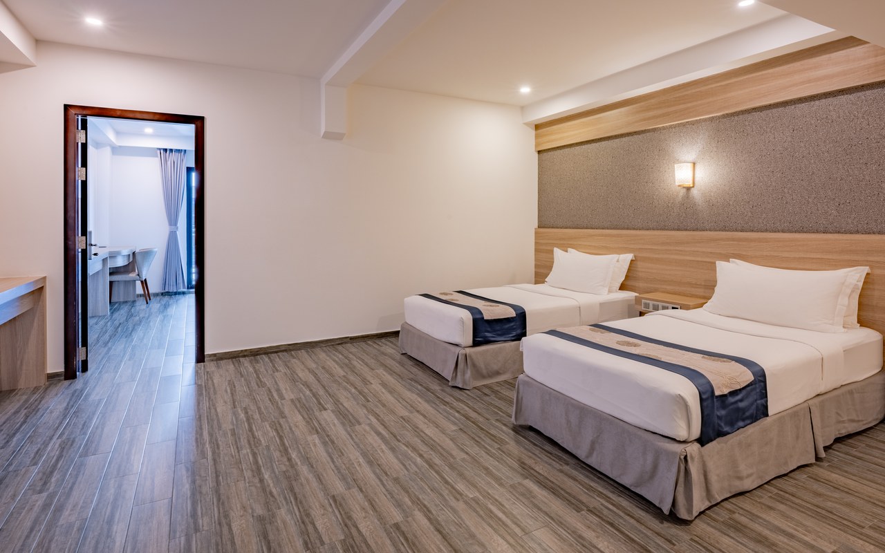 Deluxe Quadruple Room with Balcony-Transfer Excluded