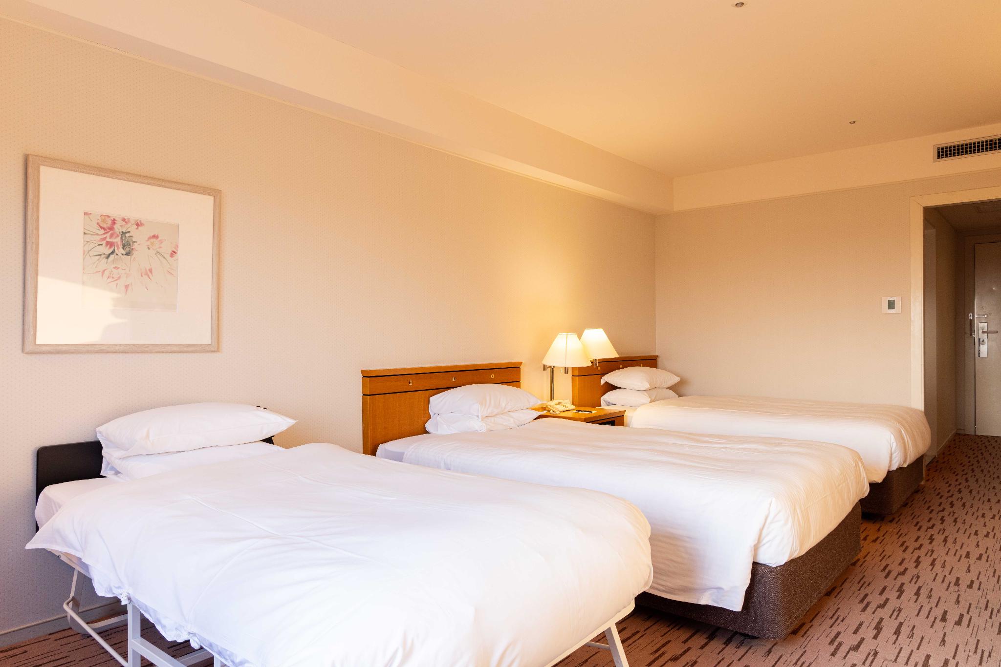 Deluxe, Twin Beds, with Extra Bed, Airport View