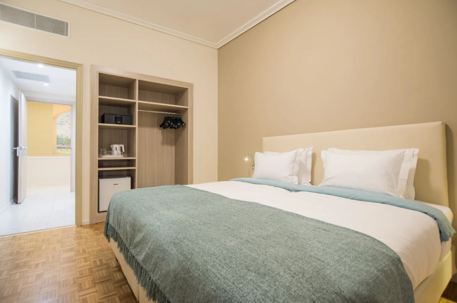 Room, Double Bed, Sea and Valley View