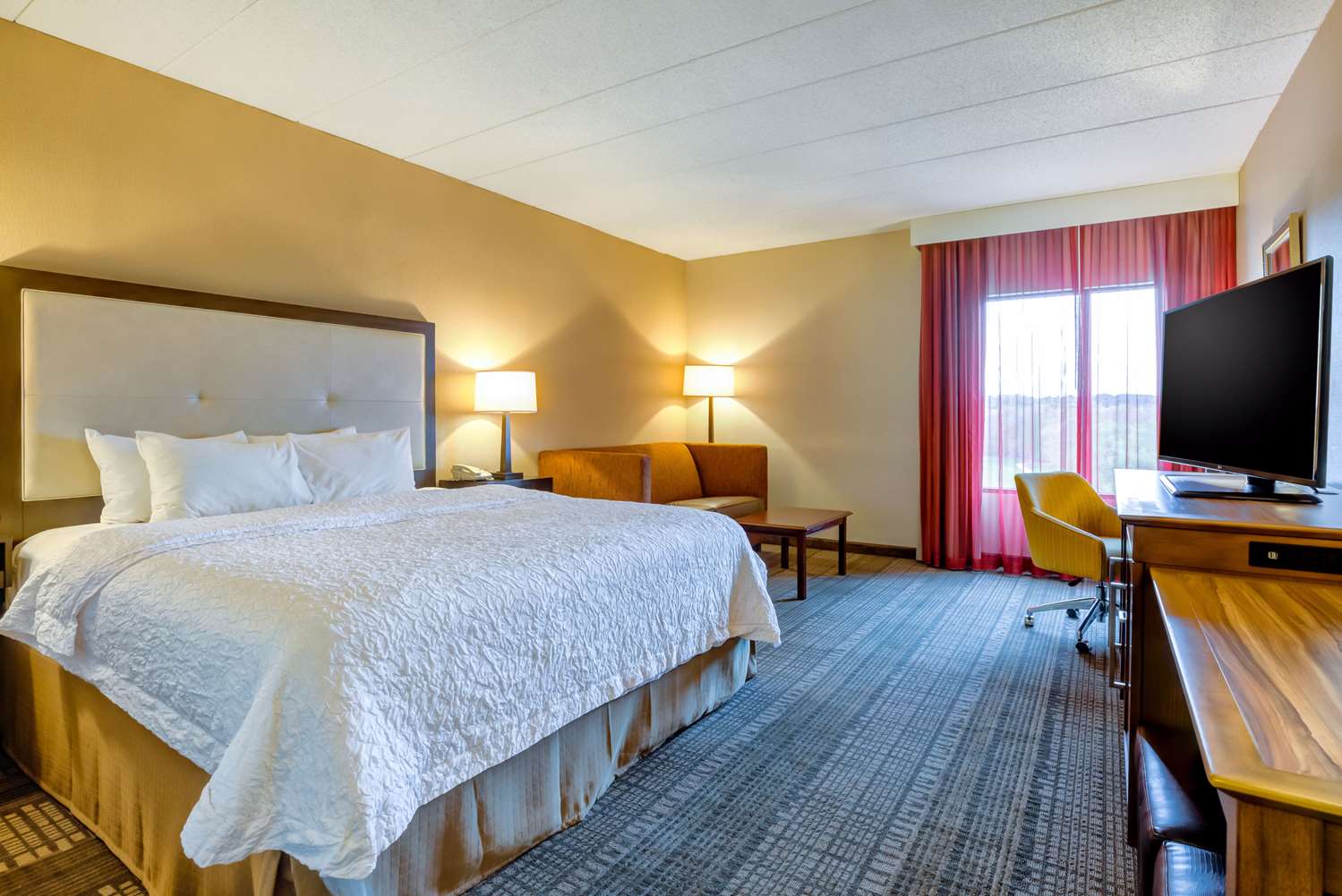 Room, King Bed, Sofa