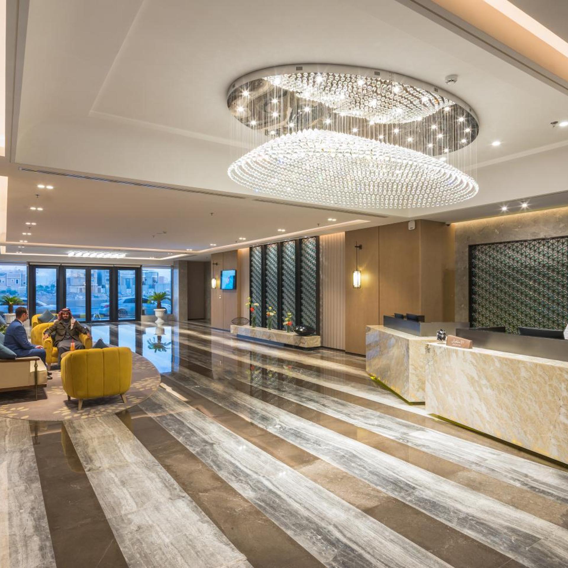 Lobby at Aber Al Munsiyah Riyadh, RIYADH